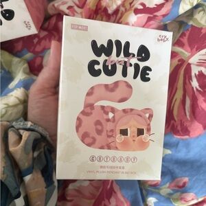 Crybaby Wild but Cutie Vinyl Plush Pendant in Vanilla Cutie